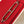 HM SAC ROULIS 18 RED TOGO LEATHER