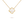 PURE CLOVER PINK GOLD MOP NECKLACE