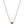 HEART PEDANT CARNELIAN NECKLACE