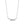 KNOT PENDANT SILVER DIAMOND NECKLACE