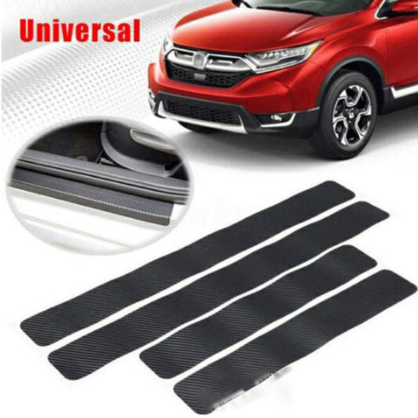 ( 4PCS ) Carbon Car Door Sills Stickers