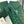 Borsa da toilette Goyard Jouvence in tessuto PVC verde con pelle di mucca