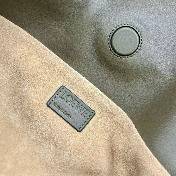 Loewe Flamenco Lucky Bag 30 Eucalyptus Olive Green Nappa Lambskin