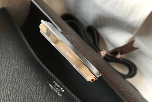 CONSTANCE 18 NERO EPSOM ARGENTO HARDWARE