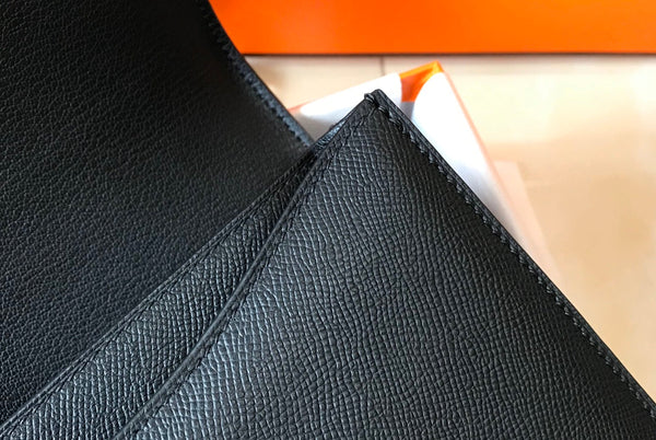 CONSTANCE 18 NERO EPSOM ARGENTO HARDWARE