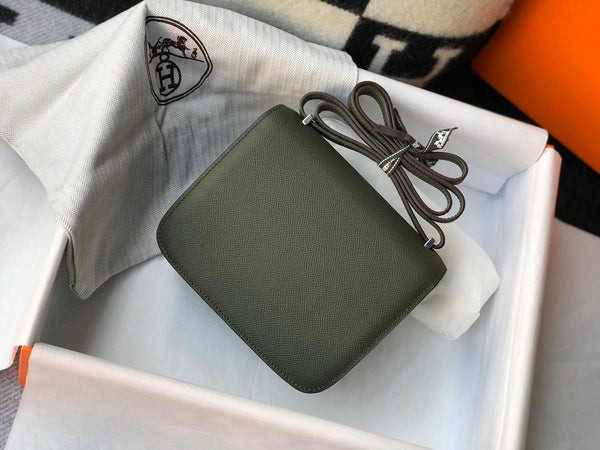 CONSTANCE 18 PINE EPSOM SILVER HARDWARE