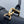 LOCKY BB 21 IN BROWN MONOGRAM CANVAS AND BLACK CALFSKIN GOLD BUCKLE