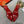 CL Collaclou Spike Clear Flat Decorato in PVC e Pelle Metallizzata Oro