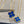 VCA Clover Vintage Agate Blue 1 Diamond Necklace Gold
