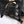 HM KELLY BAG 25 BLACK CROCODILE EMBOSSED CALFSKIN