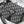 MEDIUM CD BOBBY 22CM BLUE OBLIQUE EMBROIDEDERED CANVAS GOLD HARDWARE
