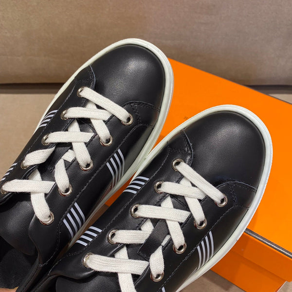 HM 26s Avantage Sneaker Black Calfskin 546296