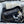 Chanel 25 Gabrielle Black 20cm Calfskin 289505