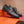 HM BUSINESS LACE UP SHOES BLACK CALFSKIN WITH MESH MOTIF