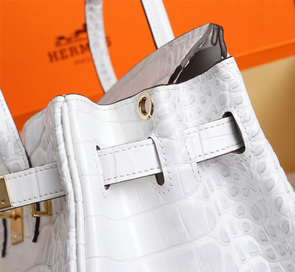 HM BIRKIN BAG 35 MOTIF CROCODILE EMBOSSED CALFSKIN