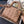 BORSA MEDIA LADY 20 IN PELLE DI VITELLO MARRONE CAMMELLO