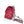 MINI SQUARE FLAP BAG 17CM RED PATENT CALFSKIN SILVER HARDWARE