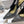 JAdior slingback pump 95 black full diamond crystal and seude