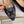 Hangisi Navy Blue Satin Crystal Embellished Pumps 156289