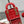 mini lady 17 red lambskin