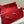 kelly woc 20.5 red epsom silver hardware