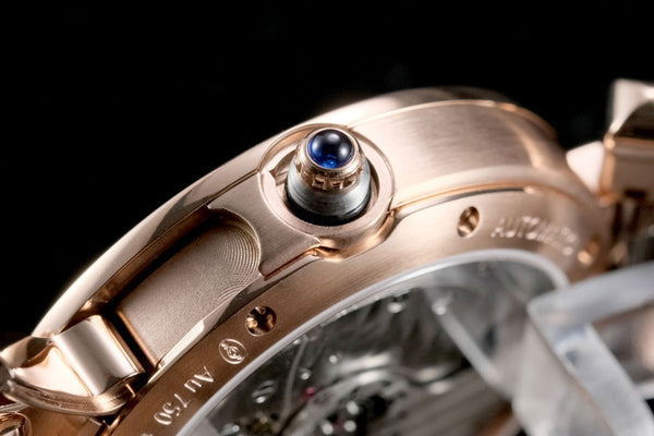 pasha 35mm automatico oro rosa quadrante bianco 