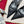 DÉCOLLETÉ SLINGBACK IN SETA NERA E FODERA IN PELLE DI MONTONE CON LOGO TRIANGOLARE