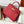HM KELLY 32CM BAG IN BERRY TOGO GOLD HARDWARE