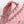 borsa a patta jumbo 30 in pelle di agnello rosa pastello, hardware argento