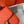 constance 24 orange red epsom leather gold hardware