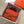 constance 24 orange red epsom leather gold hardware