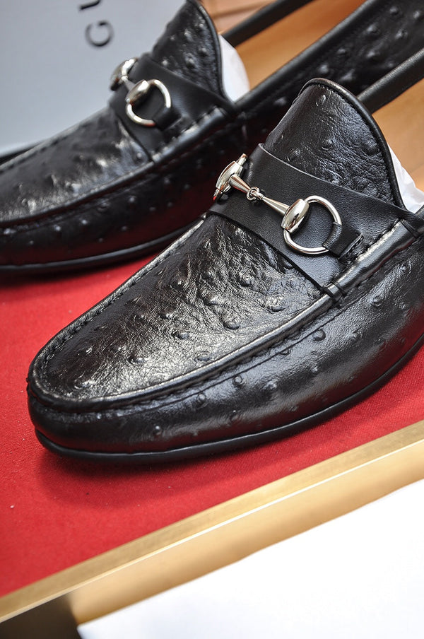 GG Men's Jordaan Loafer Black Cowhide 488966