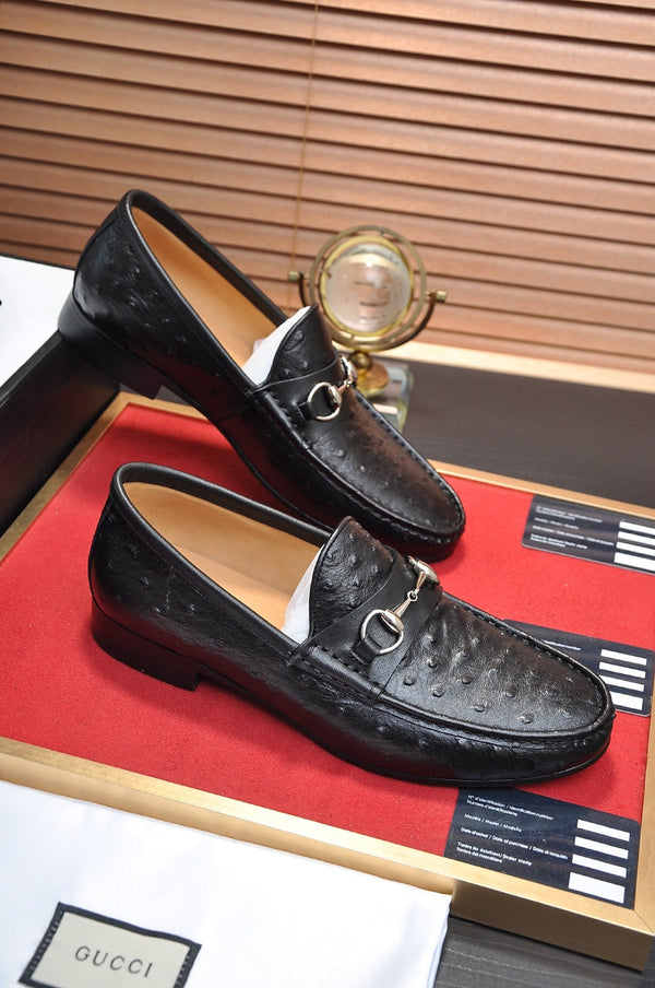 GG Men's Jordaan Loafer Black Cowhide 488966