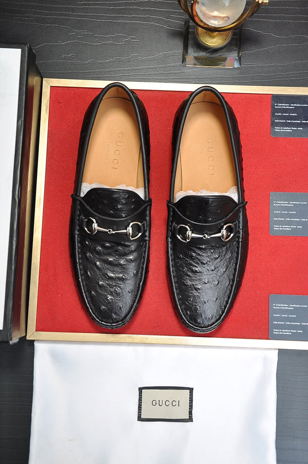 GG Men's Jordaan Loafer Black Cowhide 488966