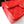 MINI RECTANGLE FLAP BAG 20CM RED LAMBSKIN GOLD HARDWARE