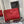 VICTOIRE 25 RED LAMBSKIN GOLD HARDWARE