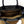 small vertical cabas 28cm all black triomphe canvas