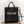 small vertical cabas 28cm all black triomphe canvas