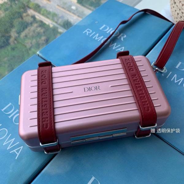 BORSA RIMOWA 20 CASE IN ALLUMINIO MAGNESIO ROSA CHIARO