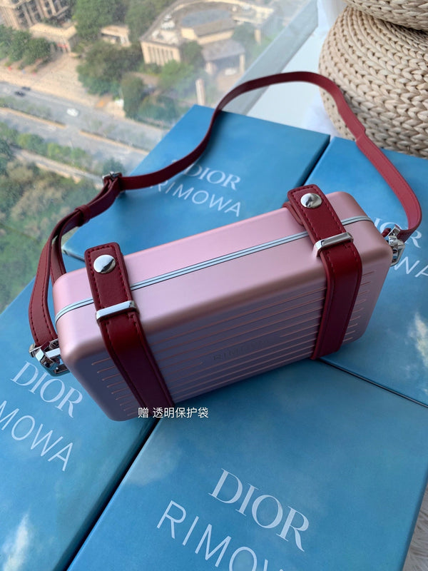 BORSA RIMOWA 20 CASE IN ALLUMINIO MAGNESIO ROSA CHIARO