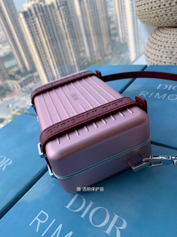 BORSA RIMOWA 20 CASE IN ALLUMINIO MAGNESIO ROSA CHIARO