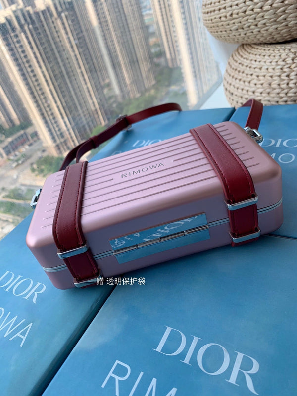 BORSA RIMOWA 20 CASE IN ALLUMINIO MAGNESIO ROSA CHIARO