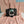 BORSA A MANO LADY 20 IN PELLE DI VITELLO NERA FANTASIA COCCODRILLO