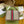 BORSA A MANO GG MINI 25 IN TELA BEIGE E PELLE DI VITELLO MARRONE