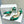 Manolo Buckle Slingback 7cm Green Silk 208029