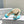 Manolo Buckle Mules 7cm Eletric Blue Silk 208017