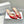 Manolo Buckle Mules 7cm Red Silk 208018