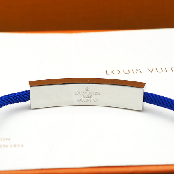 Bracciale LV Space Argento Blu