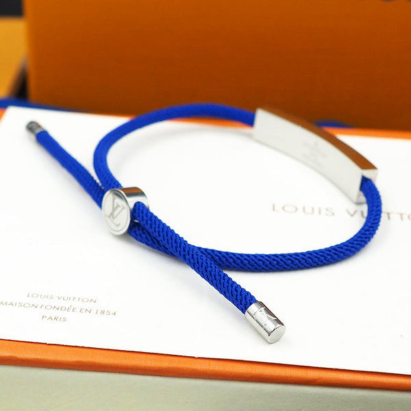 Bracciale LV Space Argento Blu