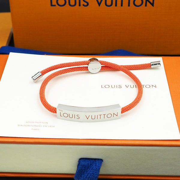 Bracciale LV Space Argento Arancione